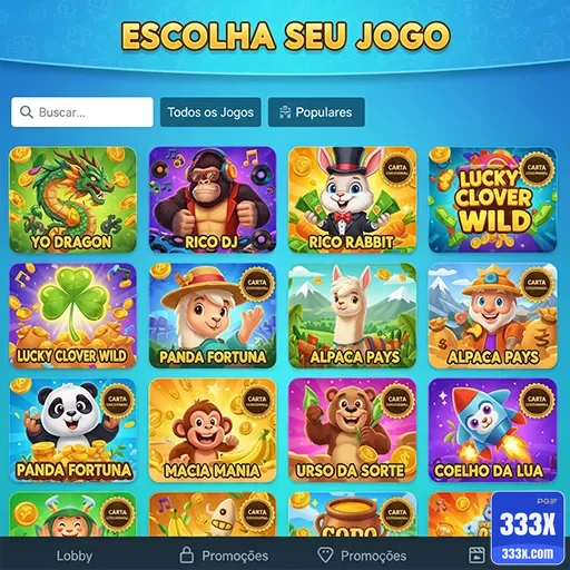 333x - app exclusivo - Interface do App