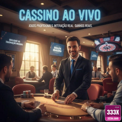Cassino Ao Vivo: Experiência Autêntica no 333x.com